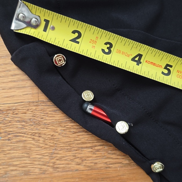 LIZ CLAIBORNE BRAND WOMEN'S BLACK SHORT SLEEVE TOP SIZE XS - Picture 16 of 16